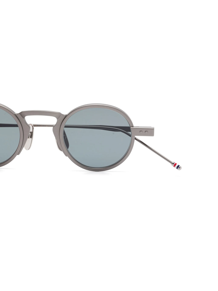Acetate round sunglasses