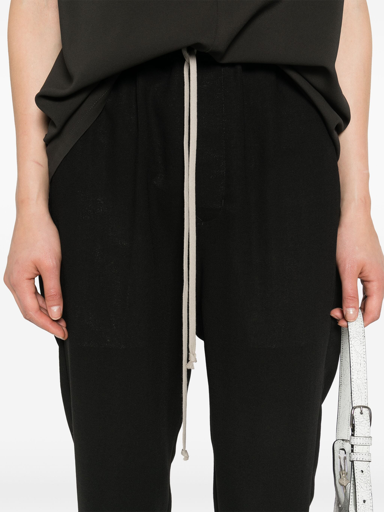 Astaires cropped virgin wool trousers