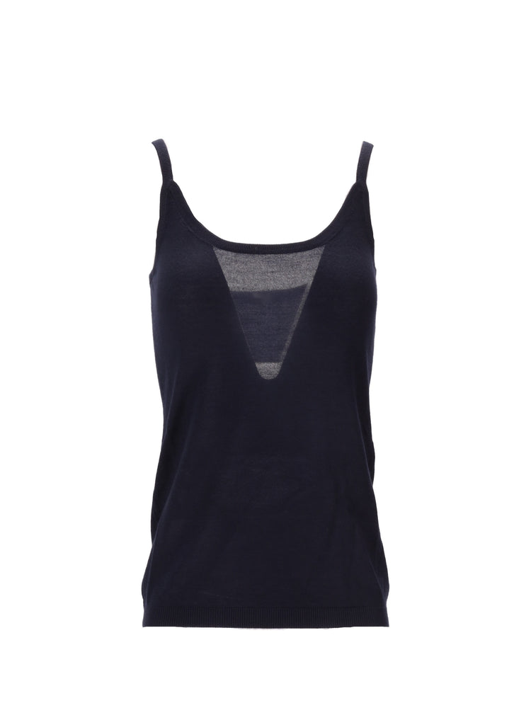 LA ROSE tank cash/silk LIGHT PINK