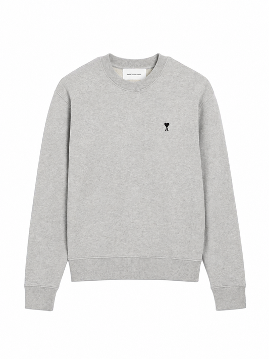 SWEATSHIRT WITH CONTRASTED AMI DE COEUR