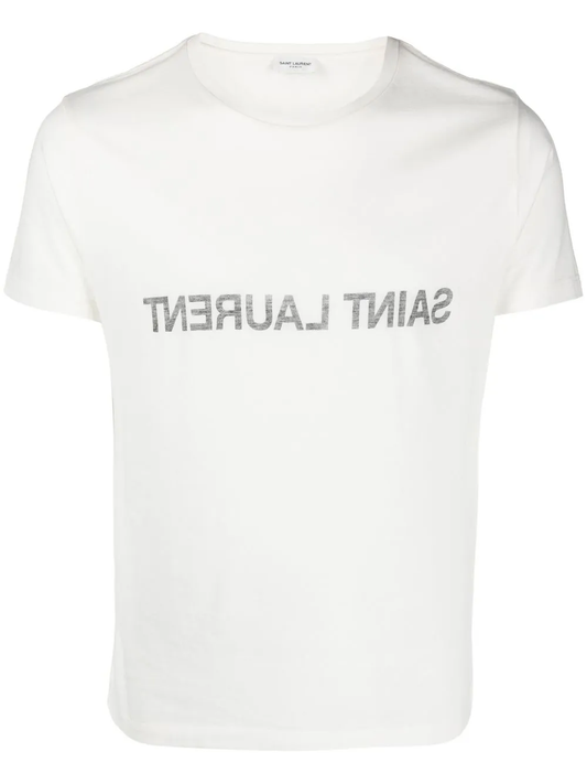 Reverse cotton T-shirt