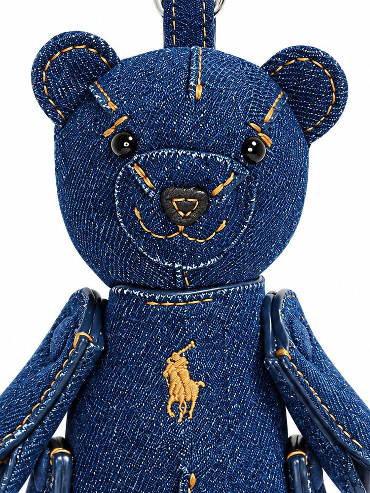 DENIM-BEAR CHARM-BGC-MED