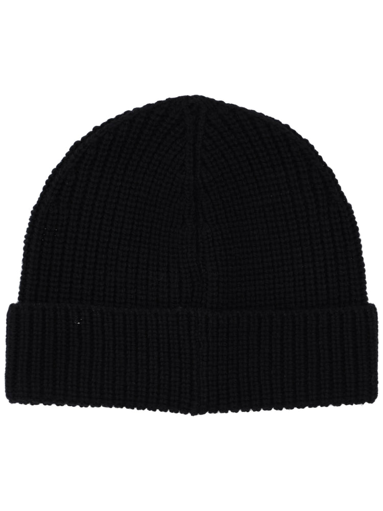 FLORAL BOOKISH CLASSIC BEANIE BLACK - MU