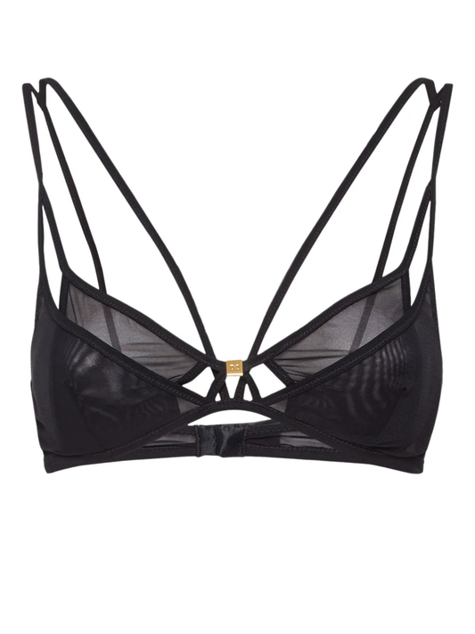 bondage tulle bra