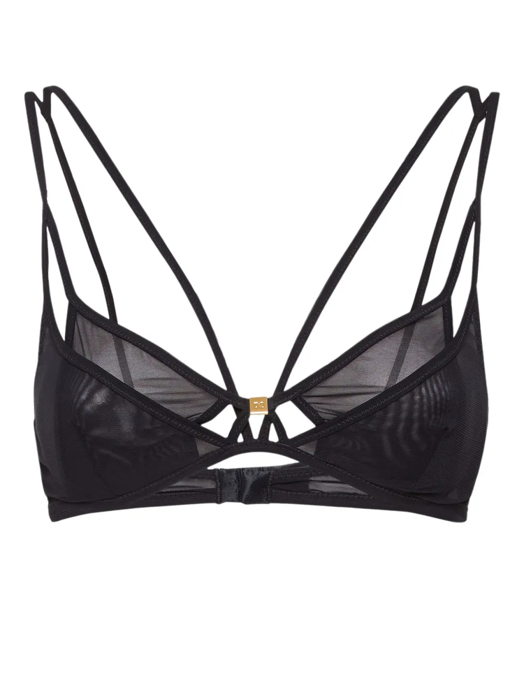 bondage tulle bra