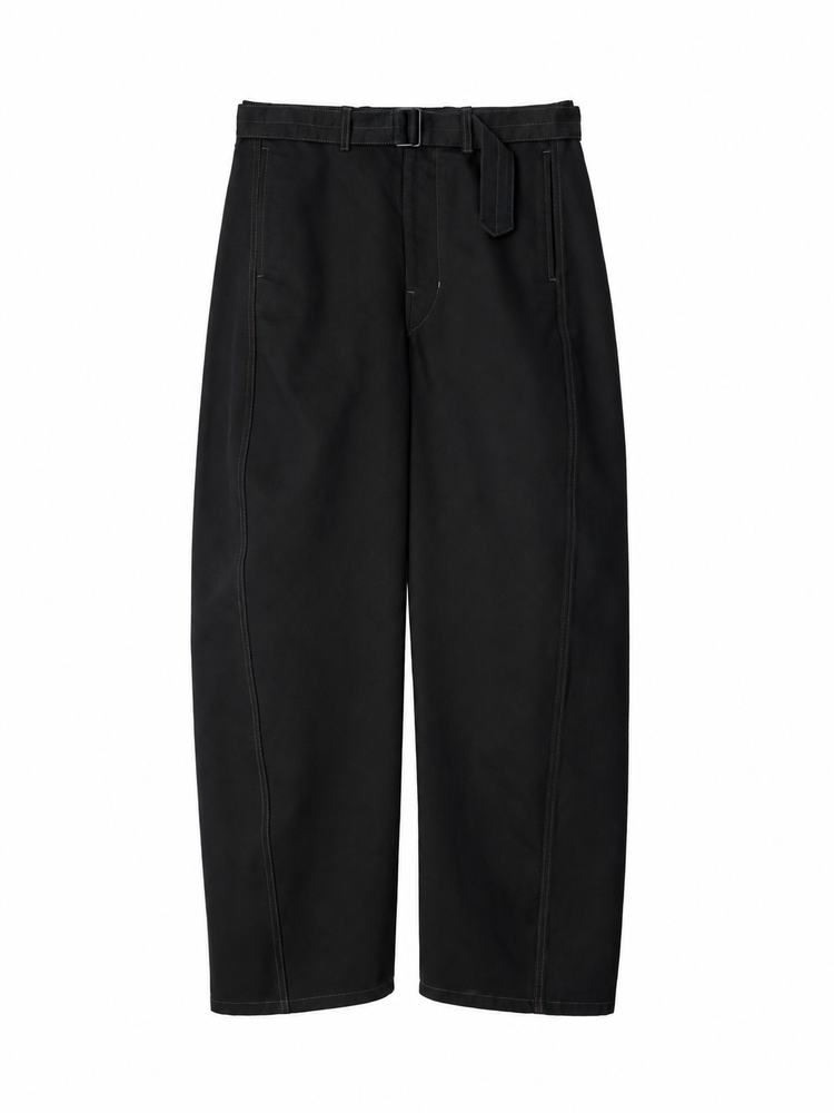 TWISTED BELTED PANTS