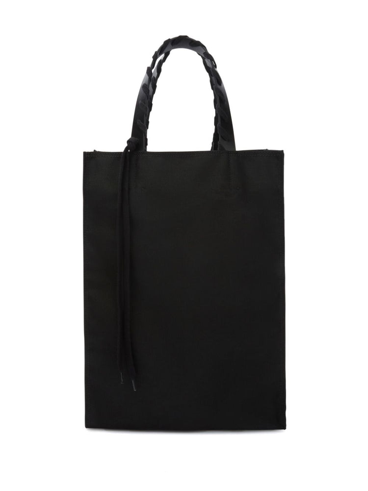 logo-print tote bag