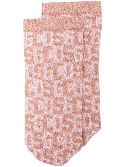 WOLFORD x GCDS monogram-pattern socks