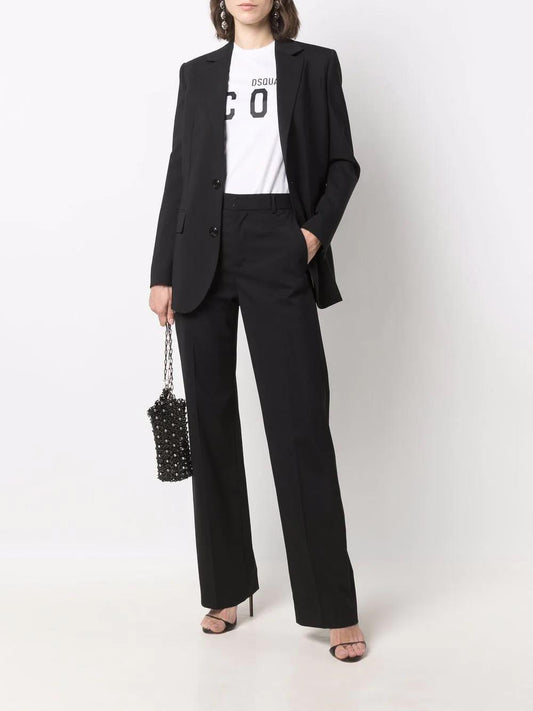 DSQUARED2 wide-leg two-piece suit