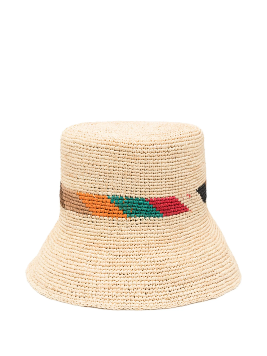 artist-stripe sun hat