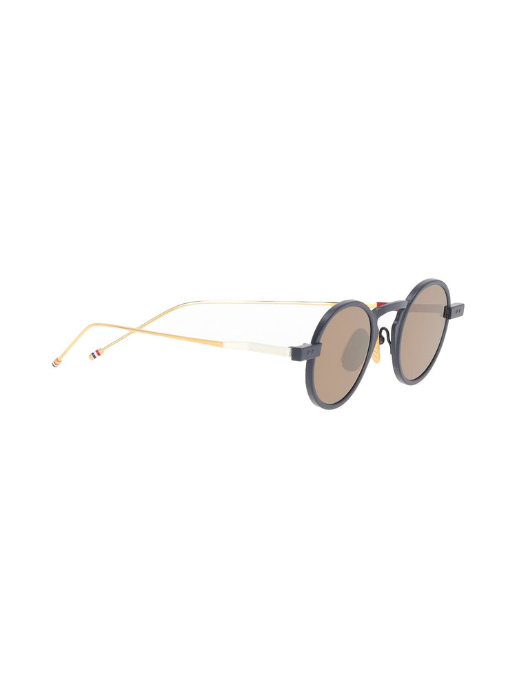 Acetate round sunglasses
