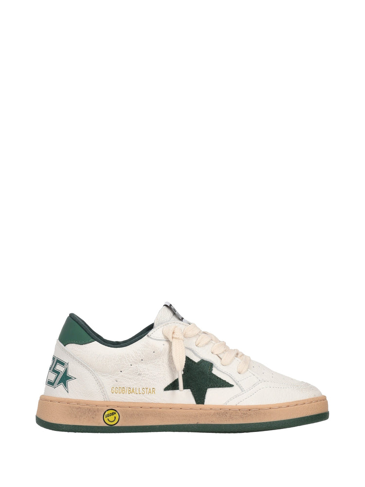 BALLSTAR NAPPA UPPER SUEDE STAR MATT LEATHER HEEL