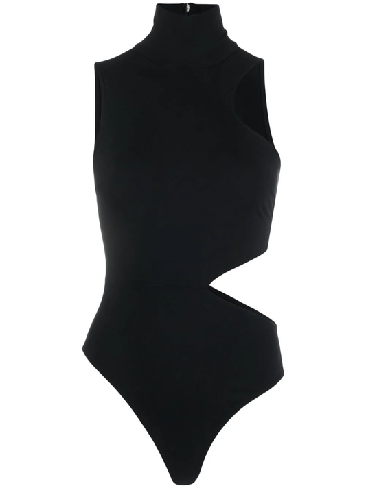 WOLFORD high-neck cut-out body