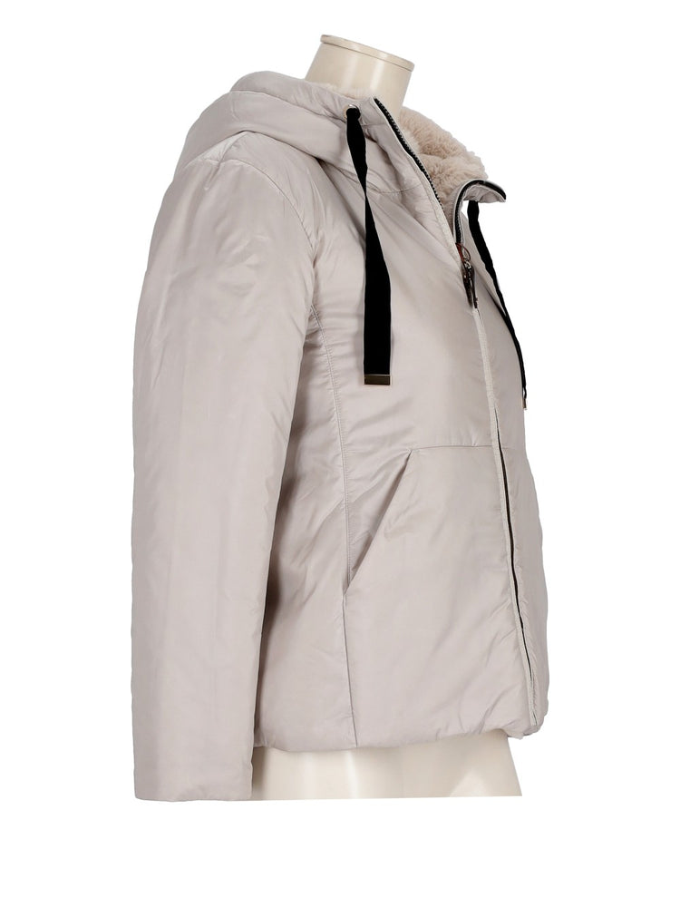 Flinn zipped hooded jacket