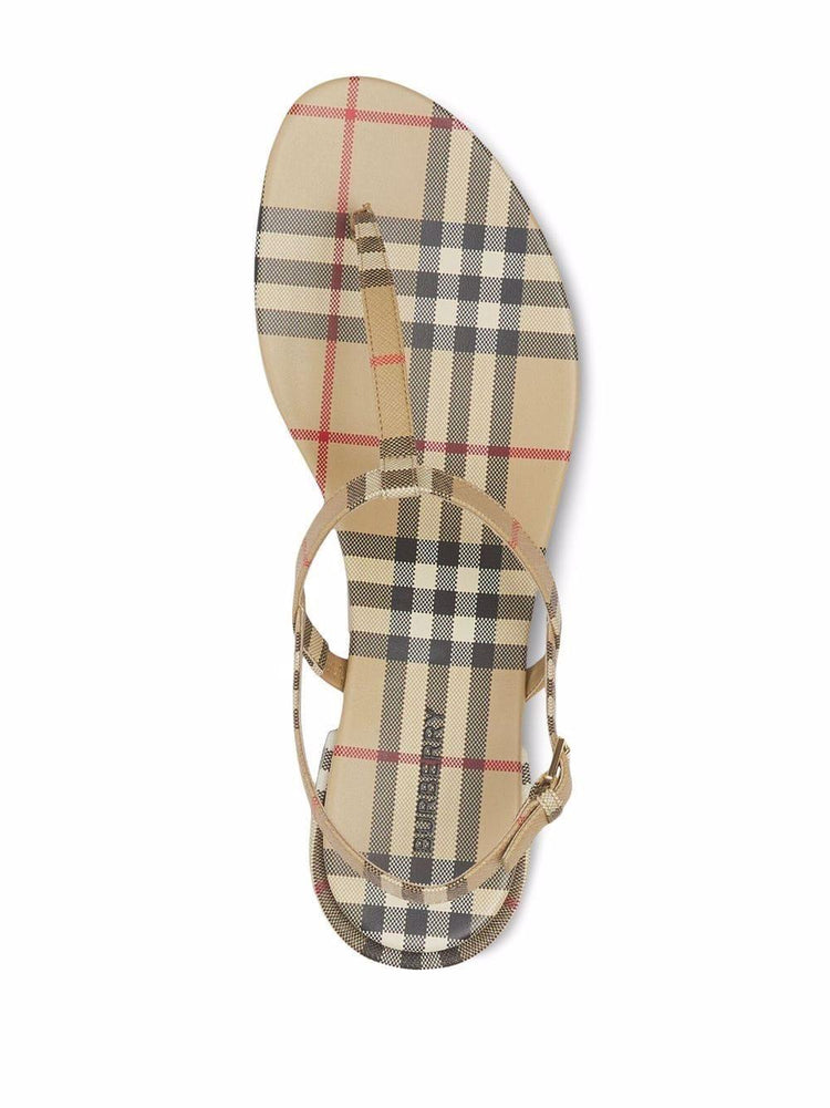 Burberry Vintage Check thong-strap sandals