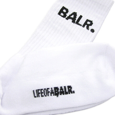 BALR. SOCKS WHITE