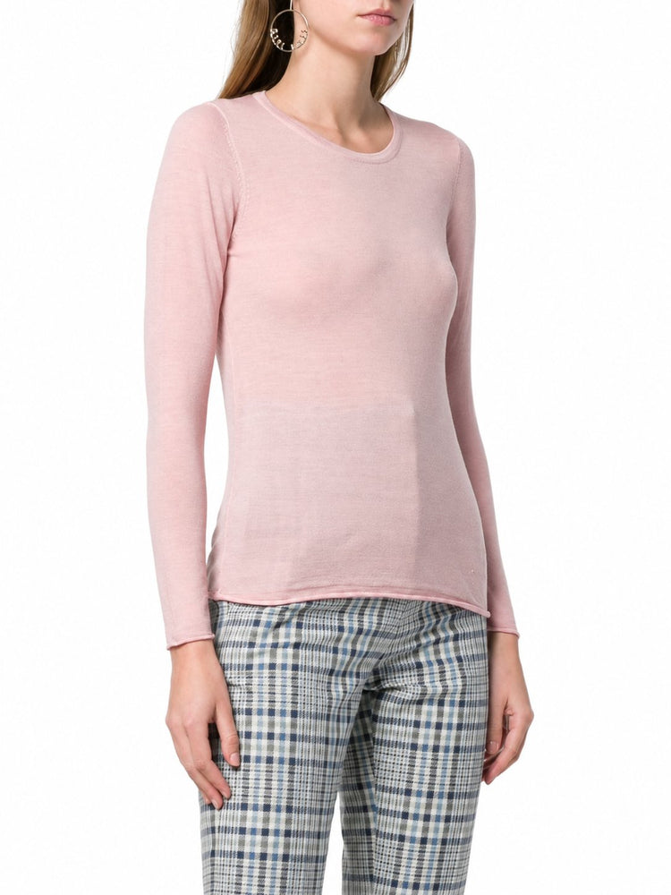 plain knitted top