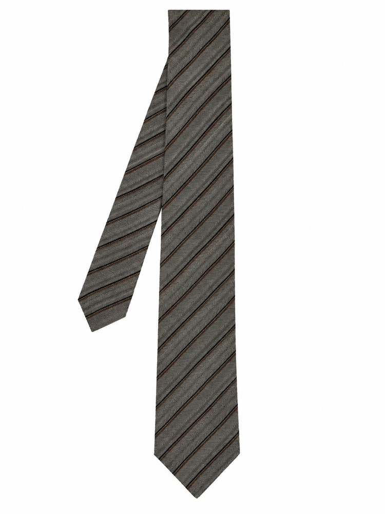 MEN TIE DIAGONAL STRIPE