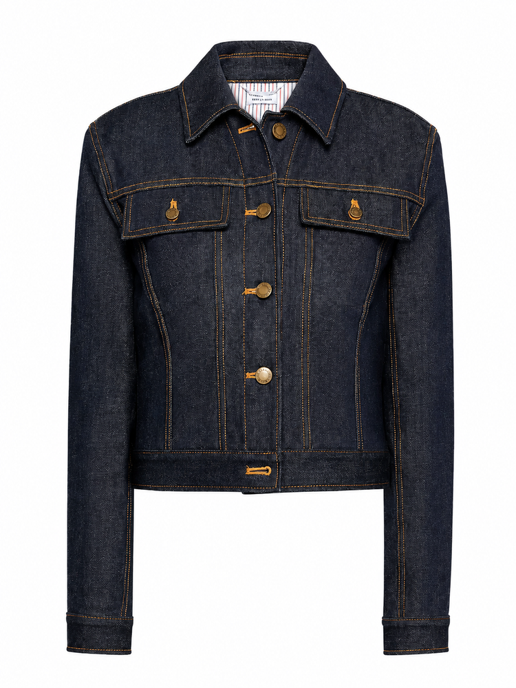 SHRUNKEN FIT DENIM JACKET IN JAPANESE SELVEDGE DENIM