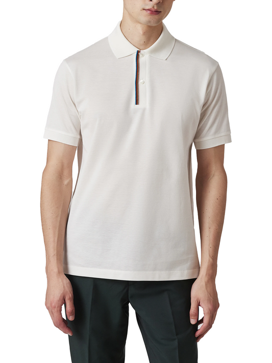 Signature Stripe-trim polo shirt