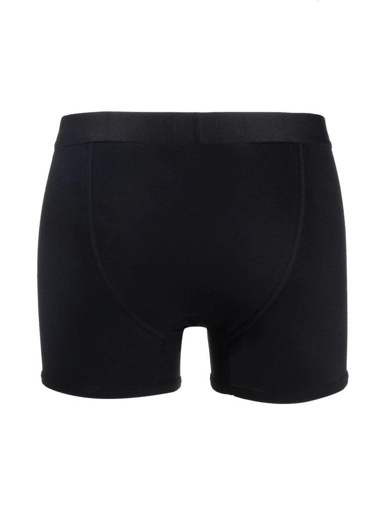 melange-jersey cotton boxers