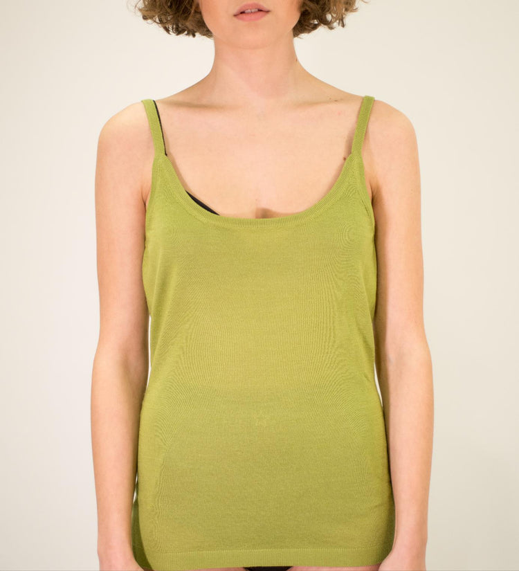 LA ROSE tank green