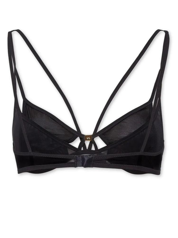 bondage tulle bra