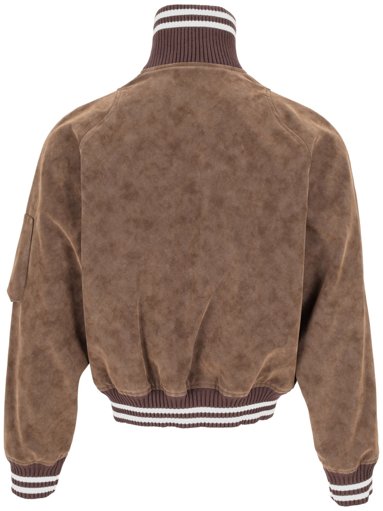 TREE LOGO SUEDE EFFECT CABAN