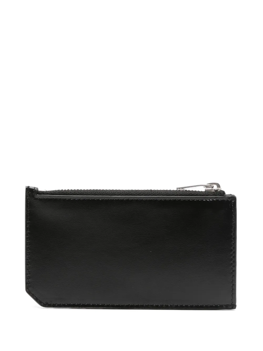 Monogram-plaque cardholder