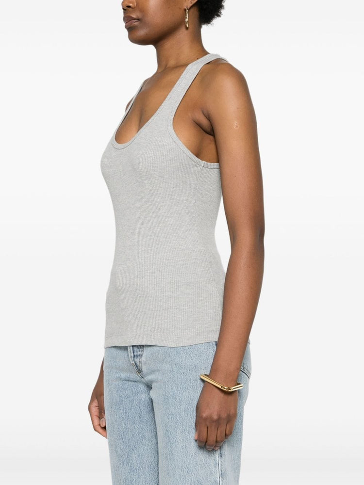 Bianca ribbed tank top