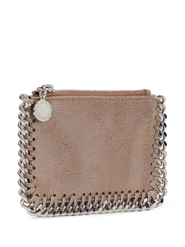 Falabella chain-trim wallet