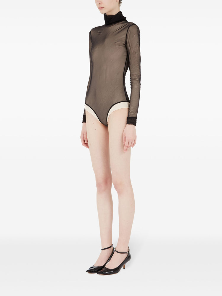 sheer bodysuit