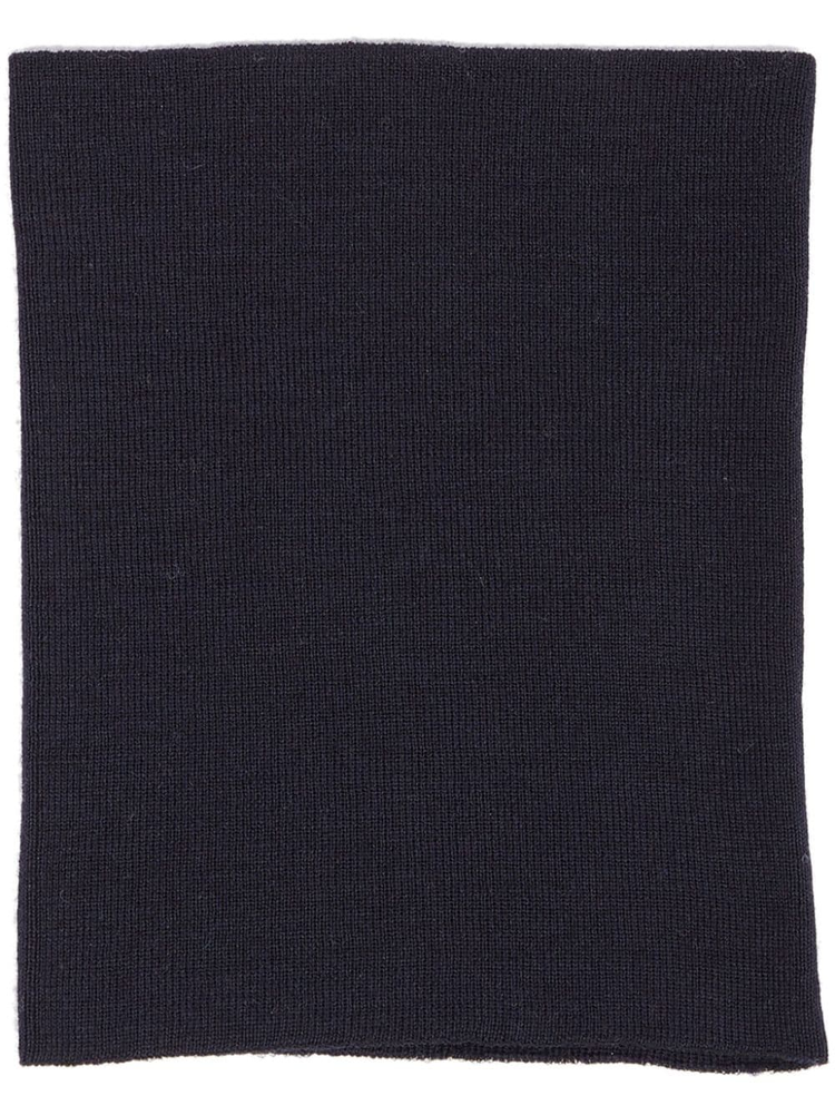 four-stitch wool neck warmer