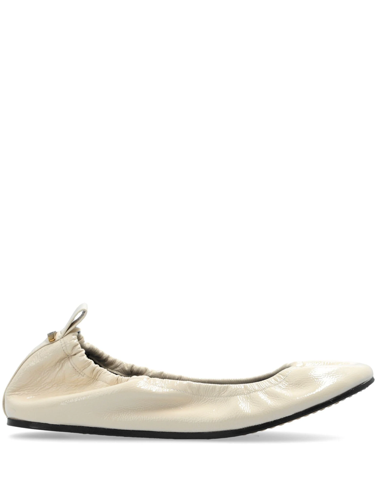 Belna leather ballerina shoes