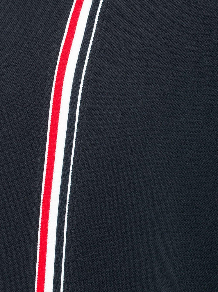 RELAXED FIT SS TEE W/ CENTER-BACK RWB STRIPE IN CLASSIC PIQUE