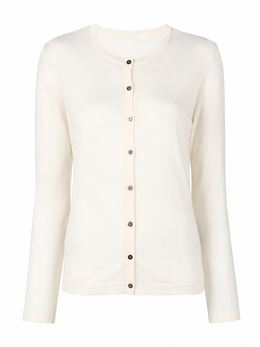 Button fitted cardigan