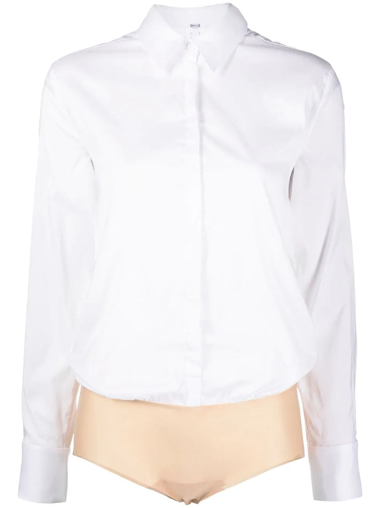 WOLFORD London shirt-style body black