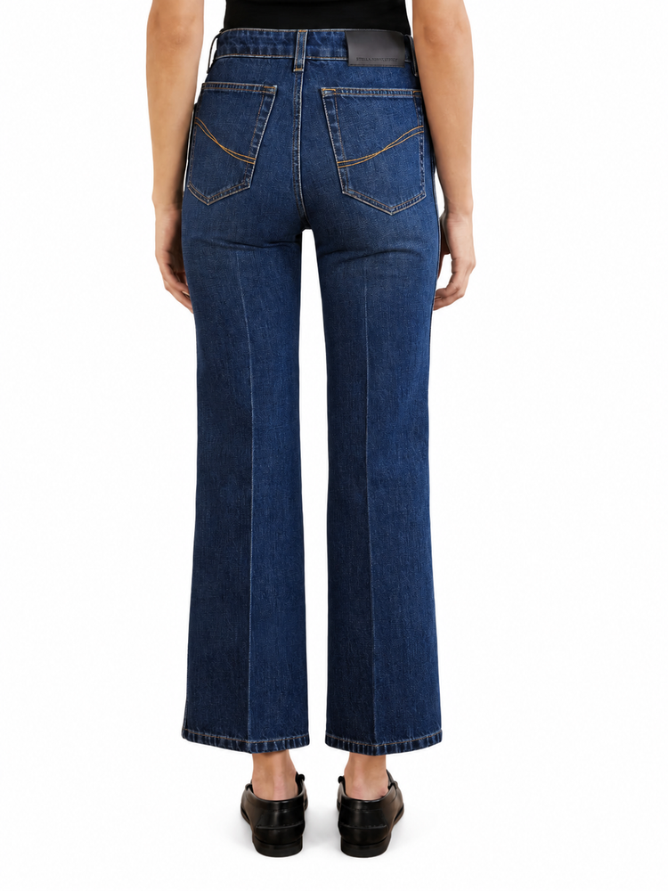 CROPPED KICK JEANS