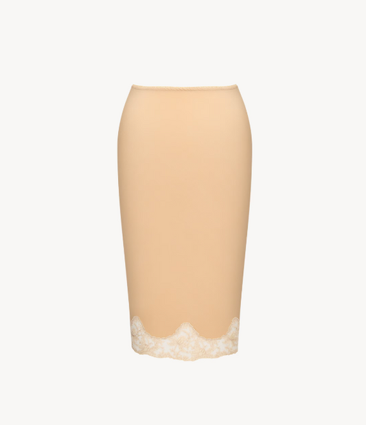 JUPE CREPE DE CHINE DE SOIE