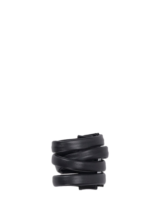Bracciale 4 giri vera pelle