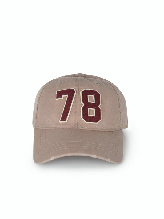 JOURNEY BASEBALL CAP/ WASHED CANVAS/ 78 PATCH
