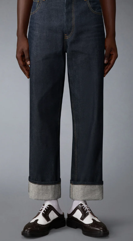 DENIM 5 POCKETS TROUSER IN JAPANESE SELVEDGE DENIM
