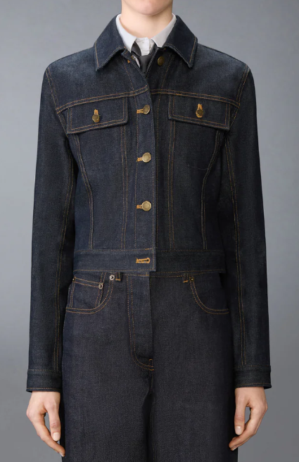 SHRUNKEN FIT DENIM JACKET IN JAPANESE SELVEDGE DENIM
