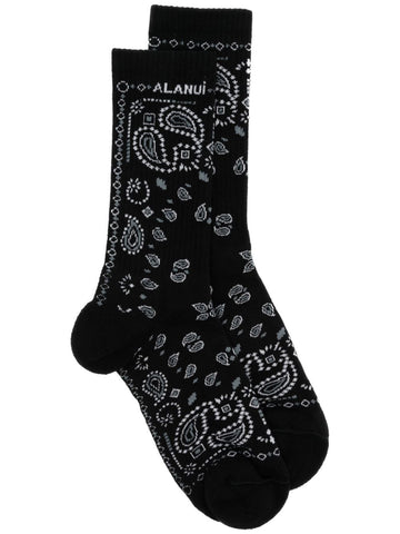 ALANUI Bandana ankle socks