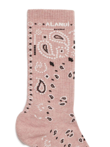 ALANUI Bandana-print ankle socks