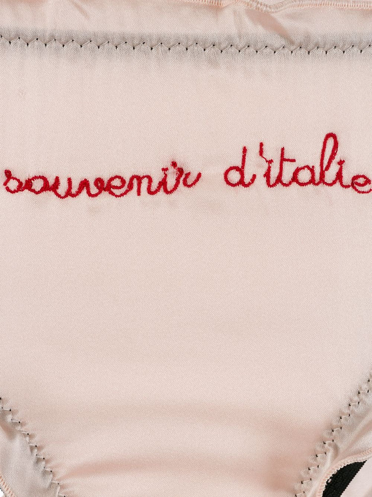 L'AUTRE CHOSE embroidered slip