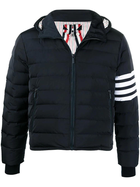 4-Bar stripe padded jacket
