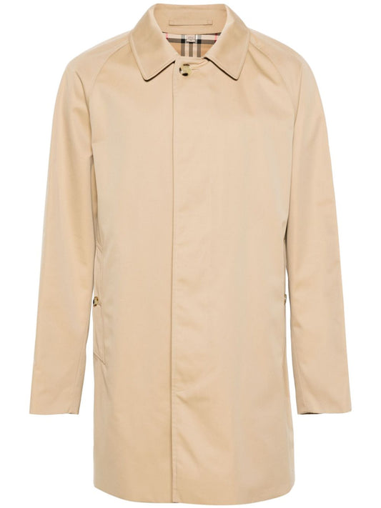 M RW S BREASTED HONEY TRENCH