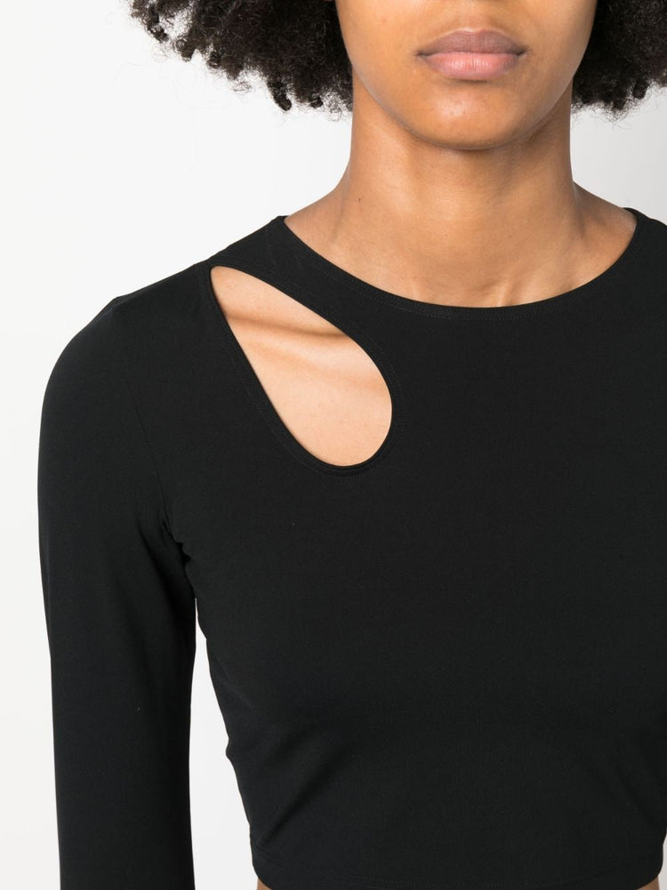 WOLFORD Warm Up cut-out top