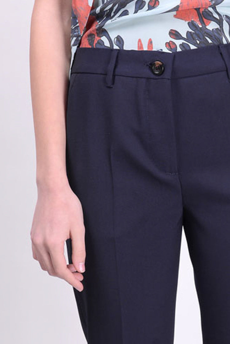 MIU MIU Trousers piping on lapel